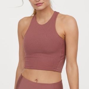 H&M Sport Dusty Rose Sports Bra